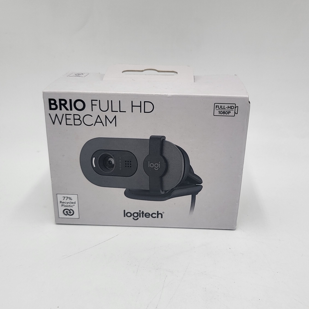 Logitech Brio Full HD Webcam - Black